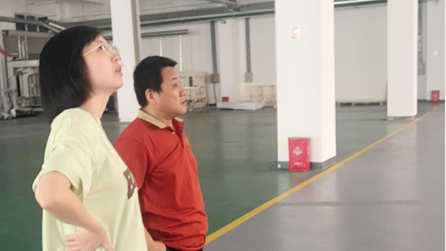 On-site customized industrial ceiling fan cooling solution for customers