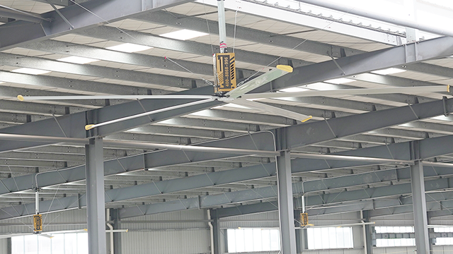 Features of large industrial ceiling fans