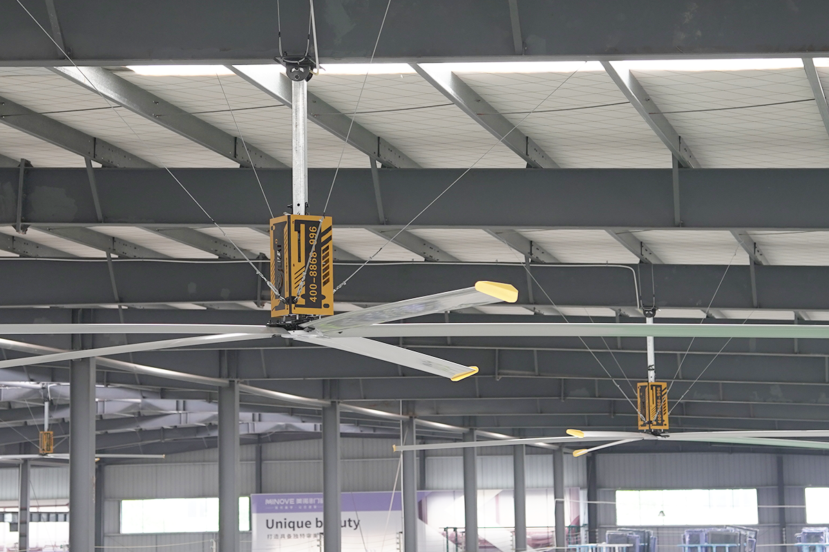 Features of large industrial ceiling fans