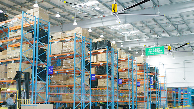 Key Benefits Of HVLS Big Ceiling Fans For Warehouses