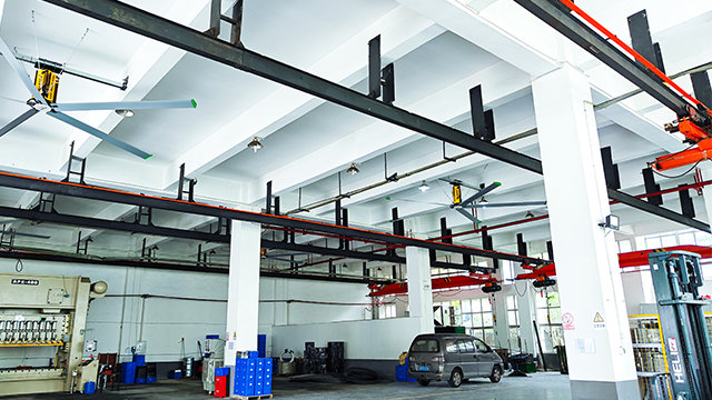 The change of industrial fans to automobile manufacturing plants
