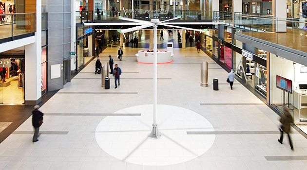 LP COLUMN FAN 10-13FT
