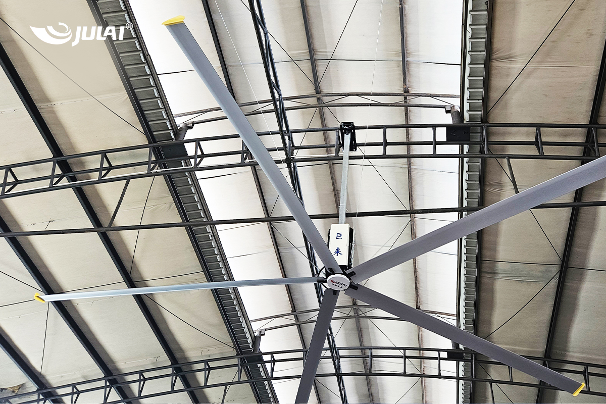 ‌Standard Installation Procedure for Industrial Large Ceiling Fans