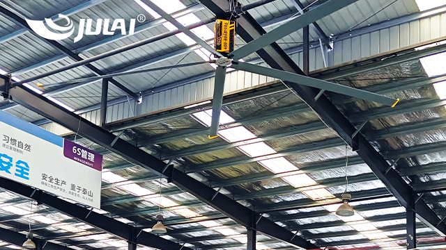 Industrial large fans optimize workshop ventilation environment